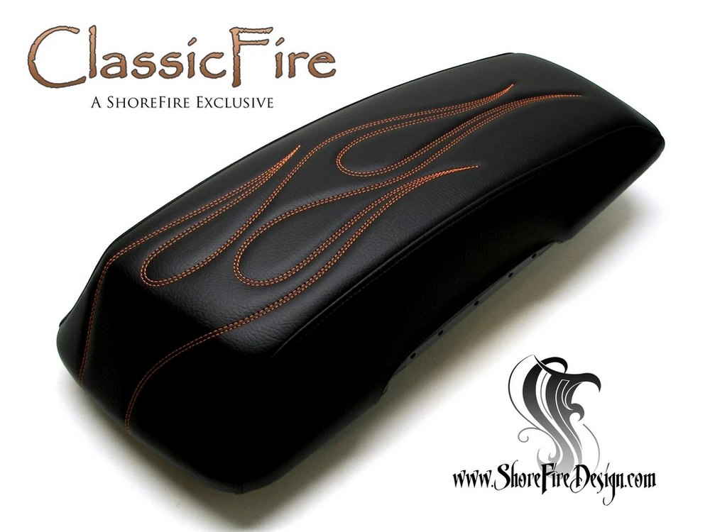 ClassicFire - MOST POPULAR HD Saddlebag Stitched Lid Covers
