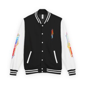 Retro Neon Motorcycle Drifting Jacket | Letterman Jacket