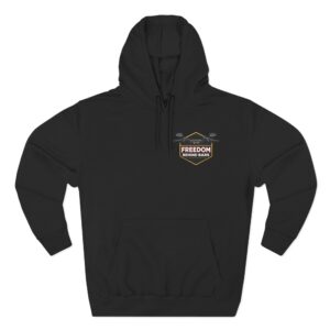 Motorcycle Handlebar Graphic Hoodie | "My Bars Don't Serve Drinks" Back Print