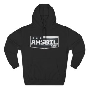 AMSOIL Logo Hoodie | Mechanic Oil Brand, Racing Patch Style